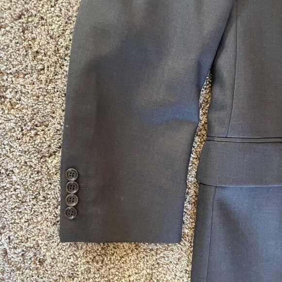 Classics by Zanetti Men's Black‎ Wool Italian Blazer Size 48R Career Business - Picture 3 of 10